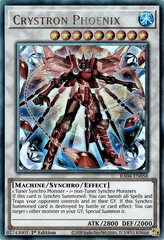 Crystron Phoenix - RA04-EN058 - (PUR) Prismatic Ultimate Rare - 1st Edition